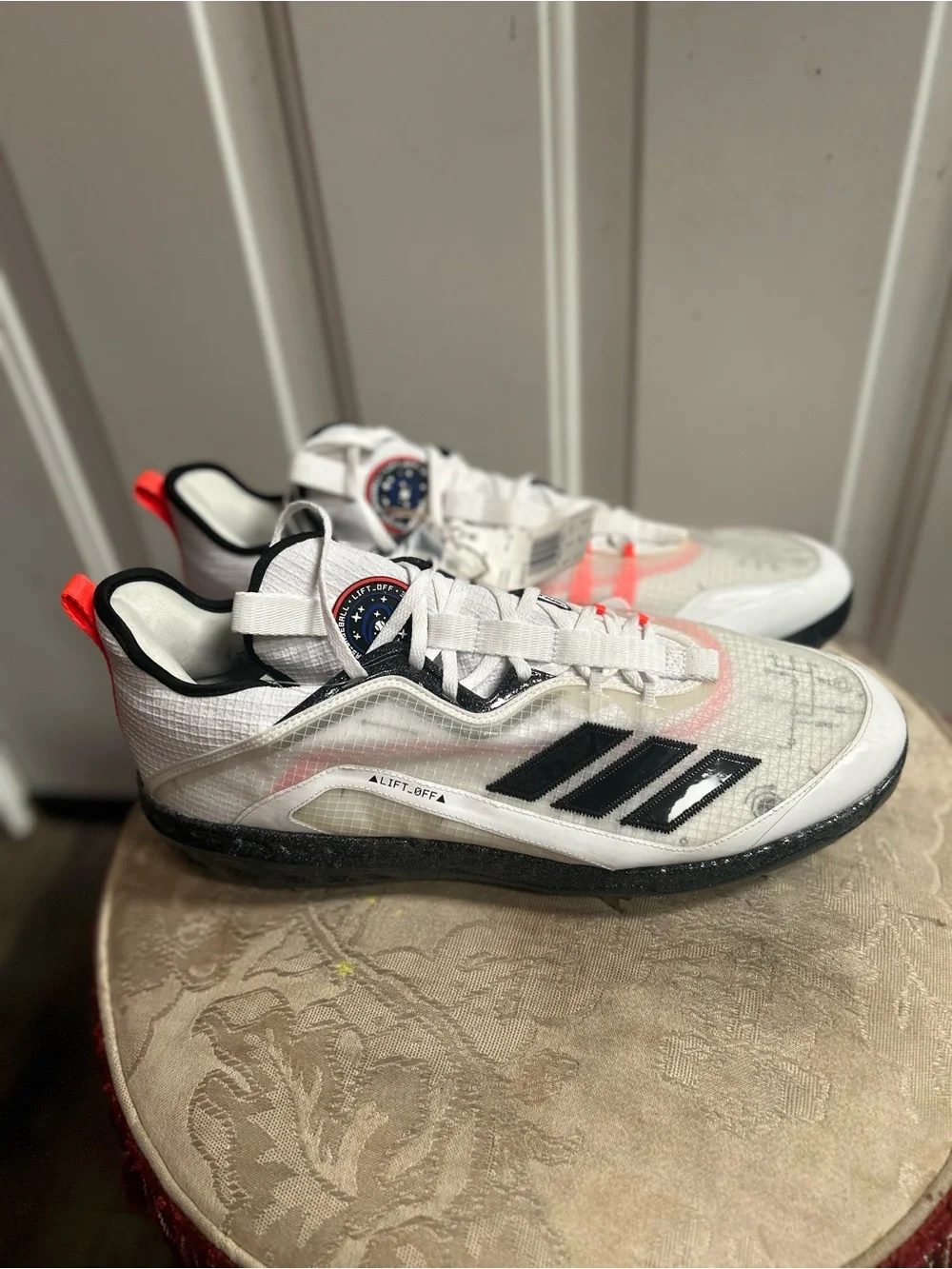 Sz 17-Adidas Icon 6 Liftoff Baseball Cleats